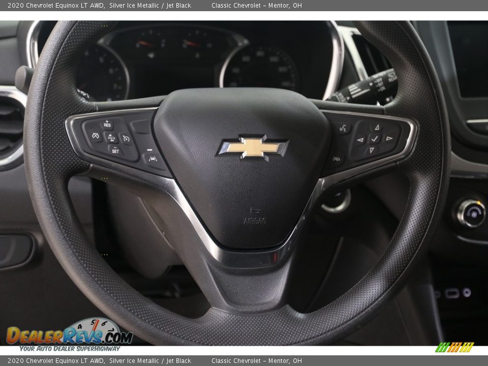 2020 Chevrolet Equinox LT AWD Silver Ice Metallic / Jet Black Photo #7