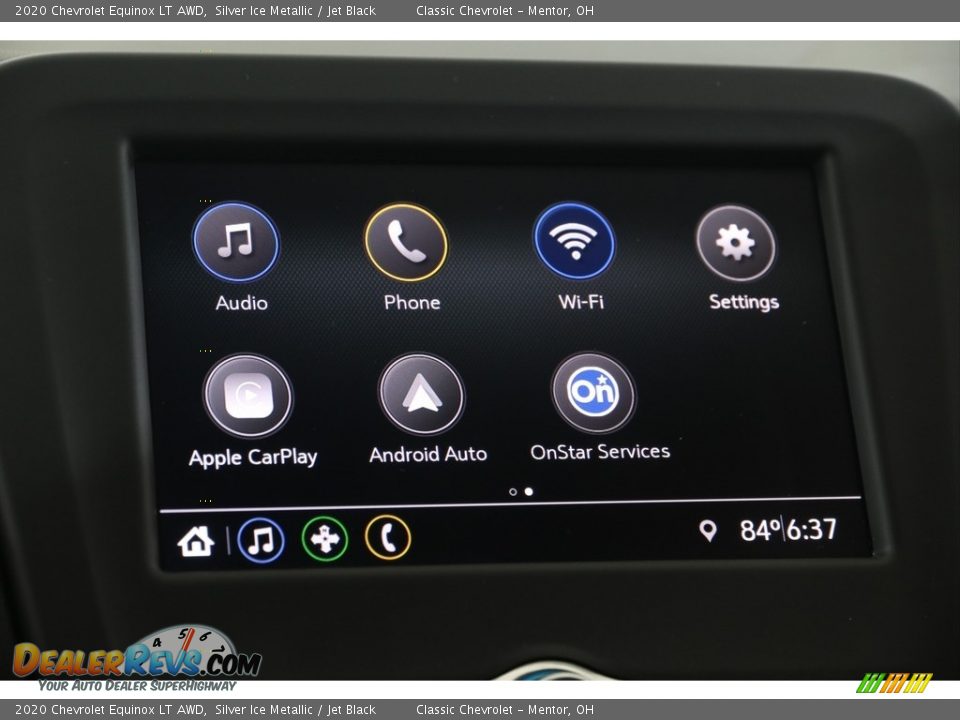 2020 Chevrolet Equinox LT AWD Silver Ice Metallic / Jet Black Photo #10