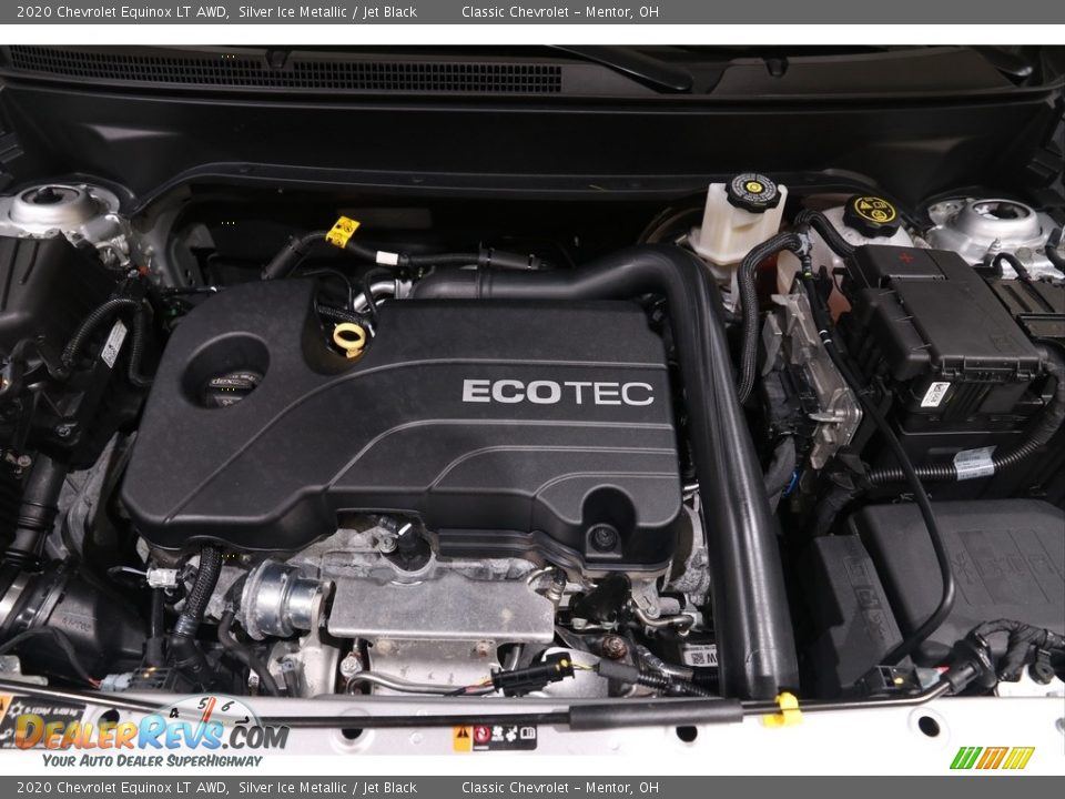 2020 Chevrolet Equinox LT AWD Silver Ice Metallic / Jet Black Photo #18