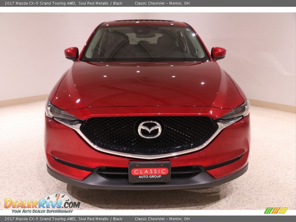 2017 Mazda CX-5 Grand Touring AWD Soul Red Metallic / Black Photo #2