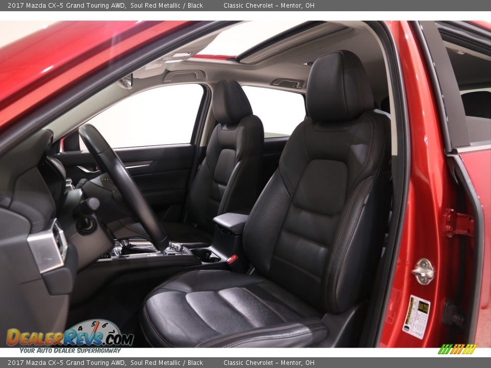 2017 Mazda CX-5 Grand Touring AWD Soul Red Metallic / Black Photo #5