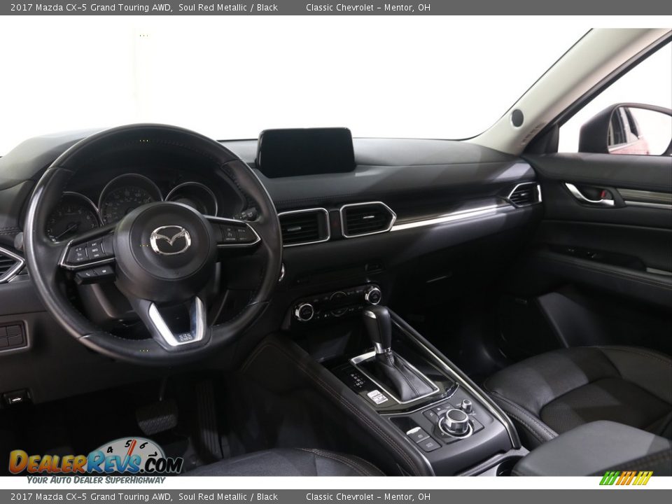 2017 Mazda CX-5 Grand Touring AWD Soul Red Metallic / Black Photo #6