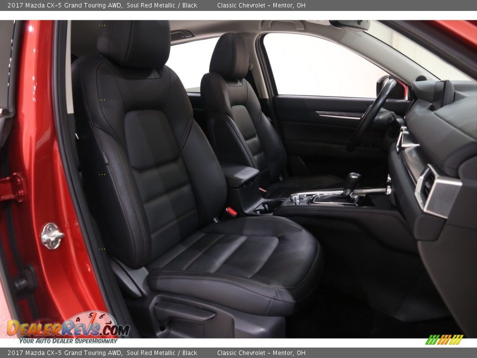 2017 Mazda CX-5 Grand Touring AWD Soul Red Metallic / Black Photo #17