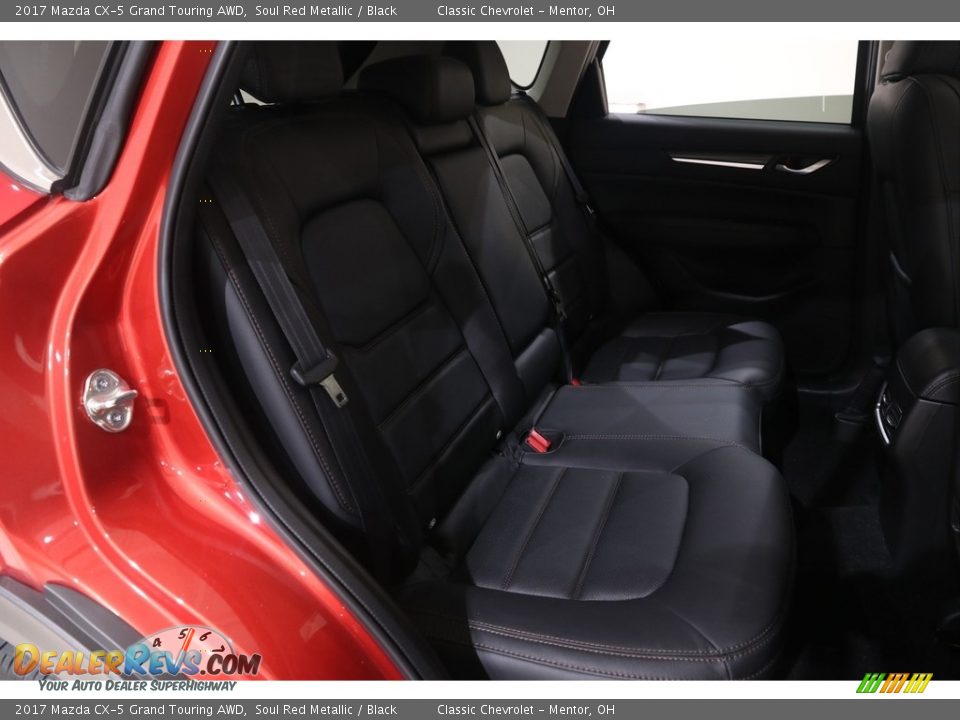 2017 Mazda CX-5 Grand Touring AWD Soul Red Metallic / Black Photo #18