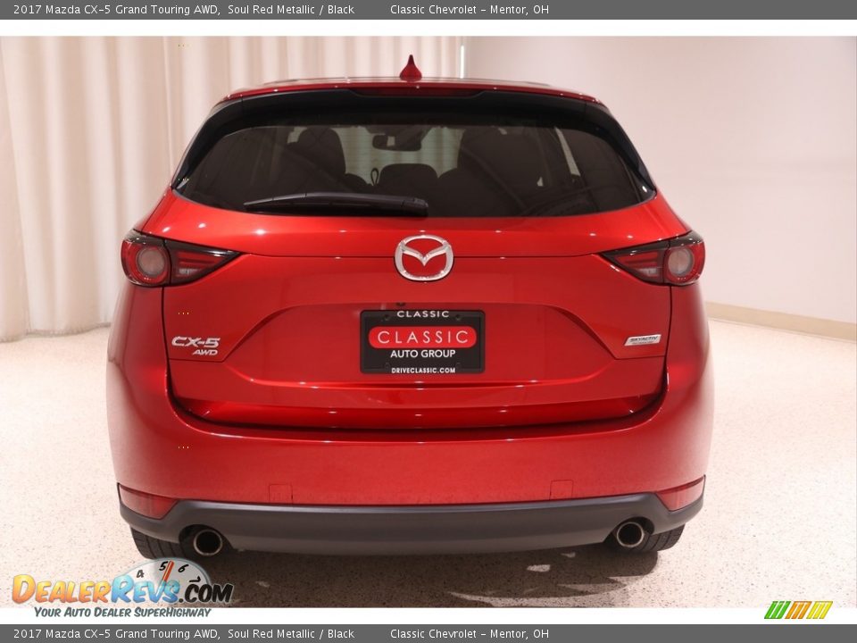 2017 Mazda CX-5 Grand Touring AWD Soul Red Metallic / Black Photo #20
