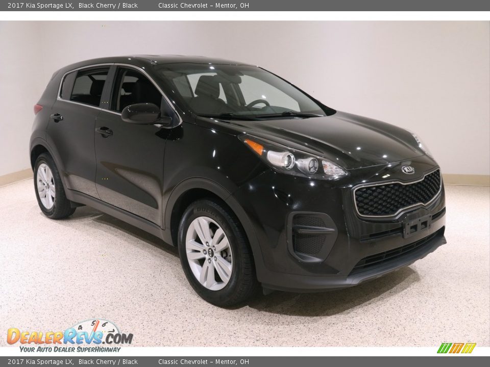 2017 Kia Sportage LX Black Cherry / Black Photo #1