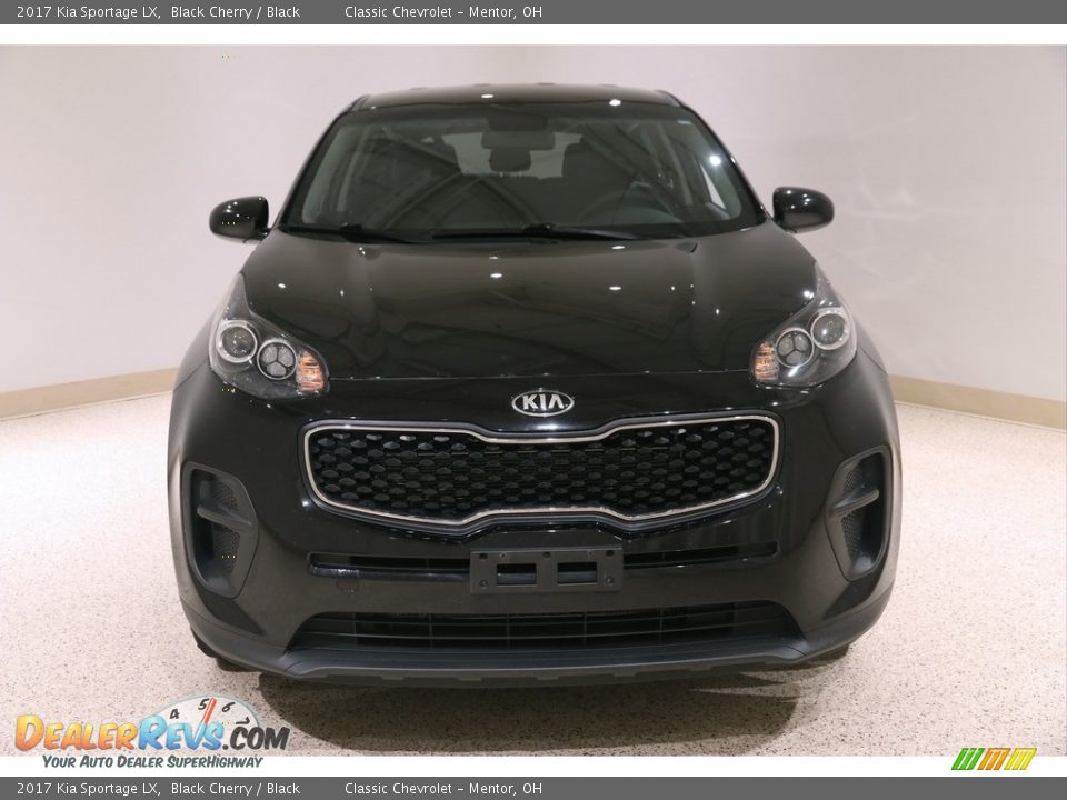 2017 Kia Sportage LX Black Cherry / Black Photo #2