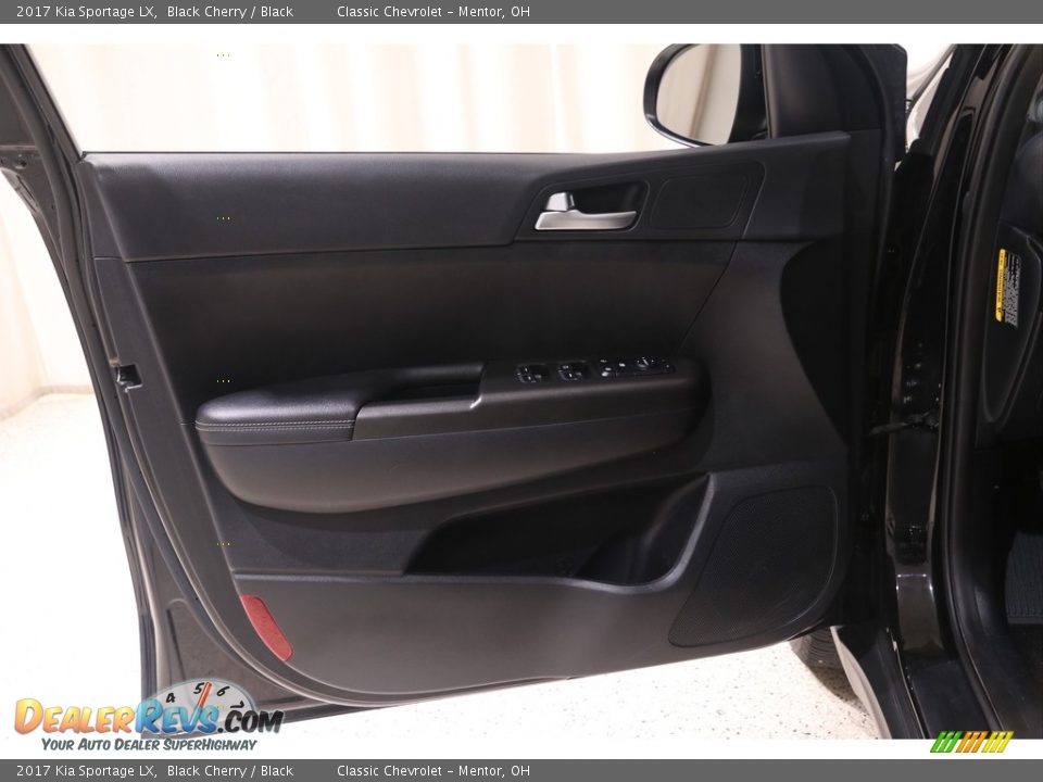 2017 Kia Sportage LX Black Cherry / Black Photo #4