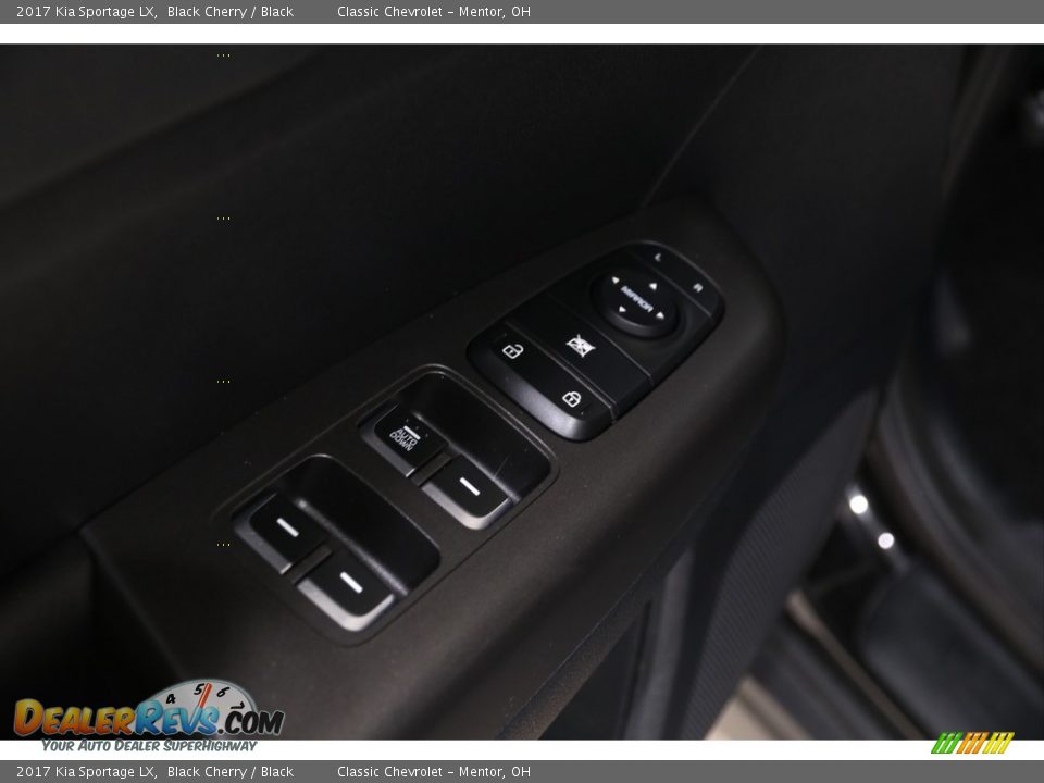2017 Kia Sportage LX Black Cherry / Black Photo #5