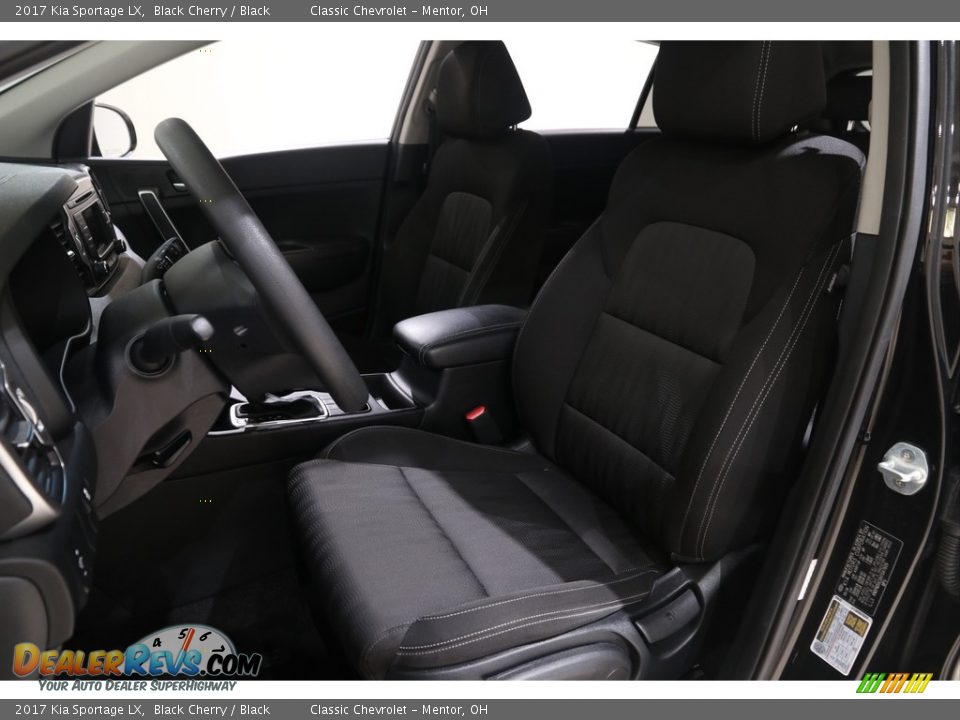 2017 Kia Sportage LX Black Cherry / Black Photo #7