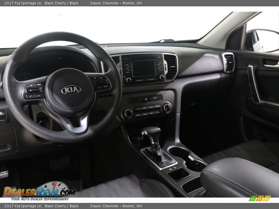 2017 Kia Sportage LX Black Cherry / Black Photo #8