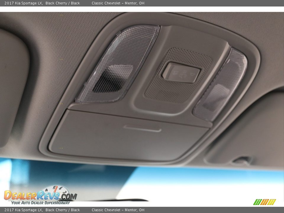 2017 Kia Sportage LX Black Cherry / Black Photo #11