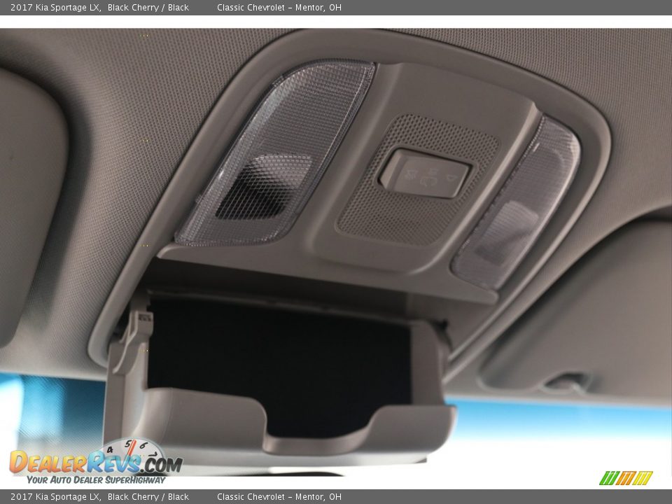 2017 Kia Sportage LX Black Cherry / Black Photo #12