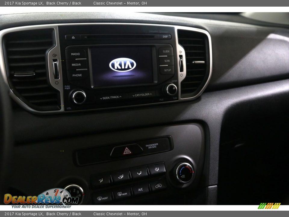 2017 Kia Sportage LX Black Cherry / Black Photo #13