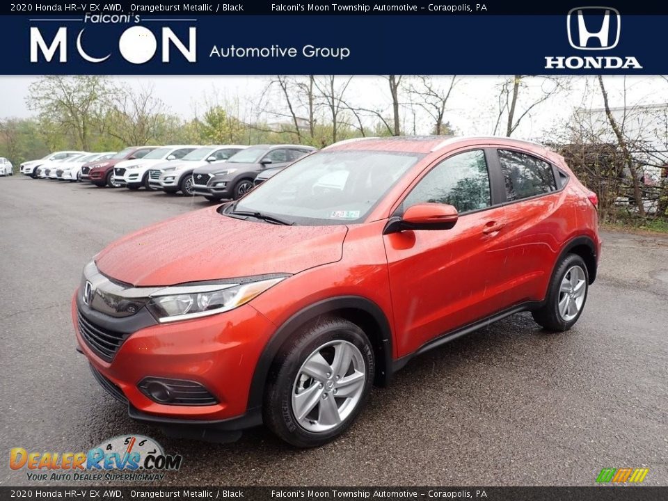 2020 Honda HR-V EX AWD Orangeburst Metallic / Black Photo #1
