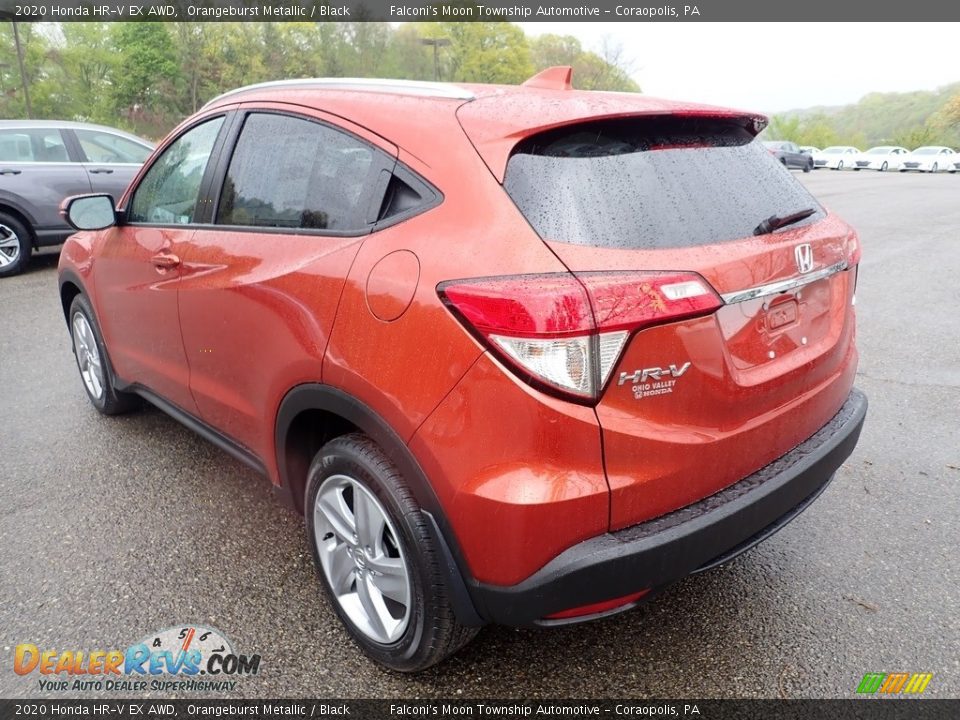 2020 Honda HR-V EX AWD Orangeburst Metallic / Black Photo #3