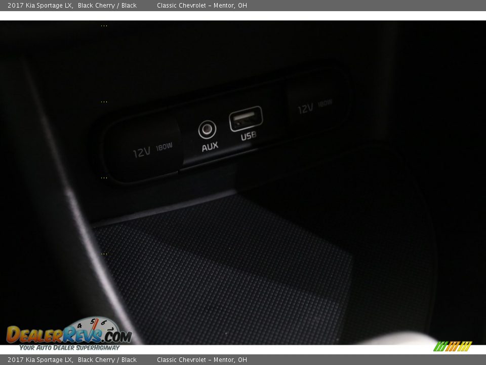 2017 Kia Sportage LX Black Cherry / Black Photo #20