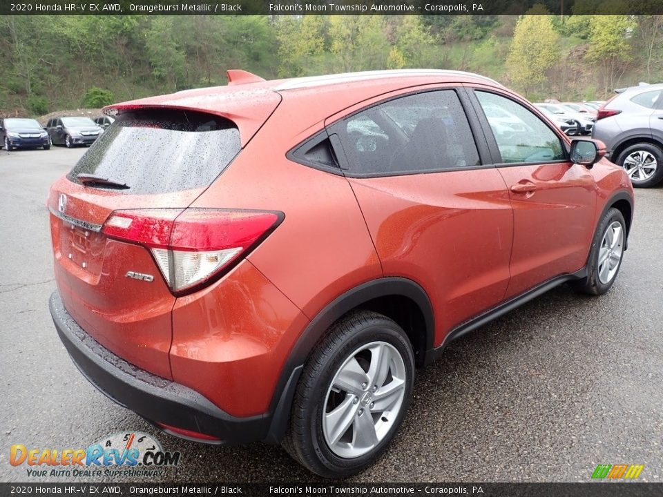 2020 Honda HR-V EX AWD Orangeburst Metallic / Black Photo #5