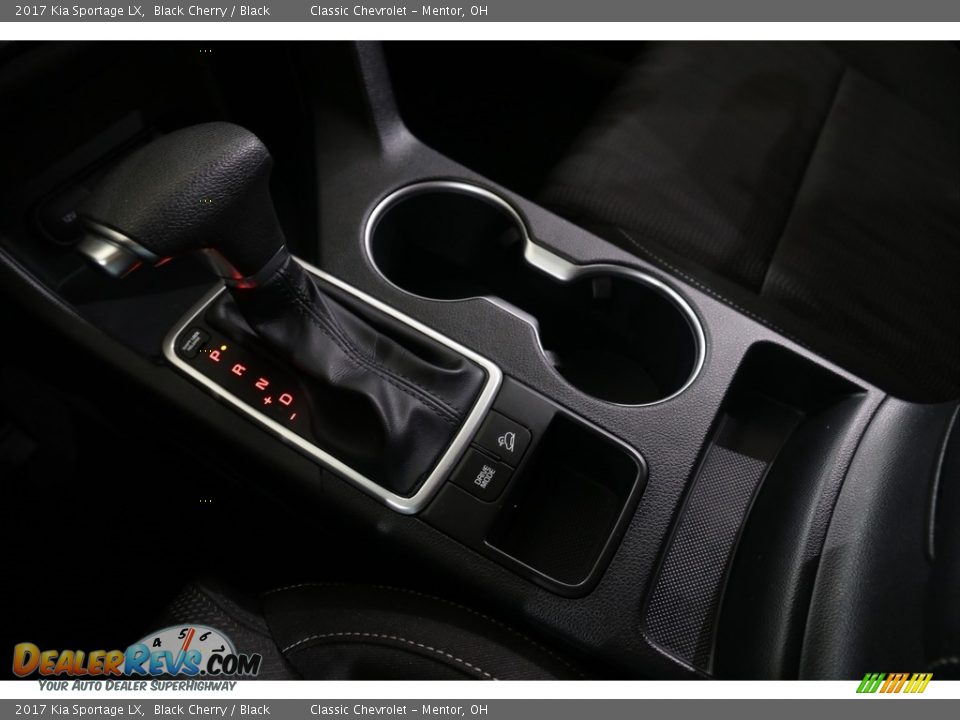 2017 Kia Sportage LX Black Cherry / Black Photo #21