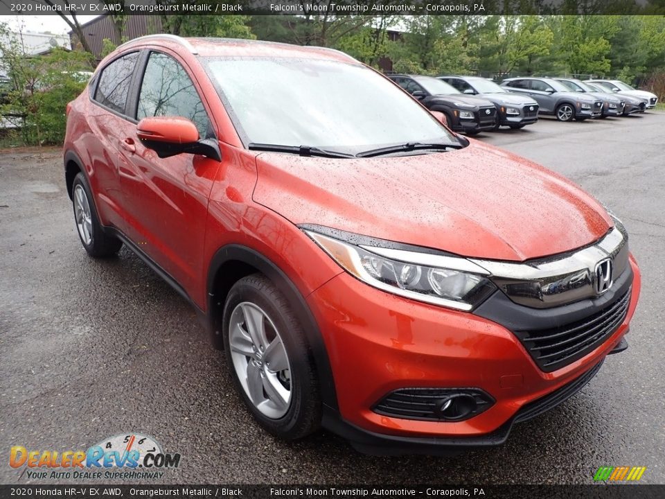 2020 Honda HR-V EX AWD Orangeburst Metallic / Black Photo #6