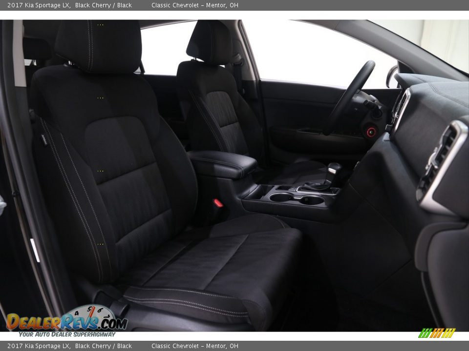 2017 Kia Sportage LX Black Cherry / Black Photo #22