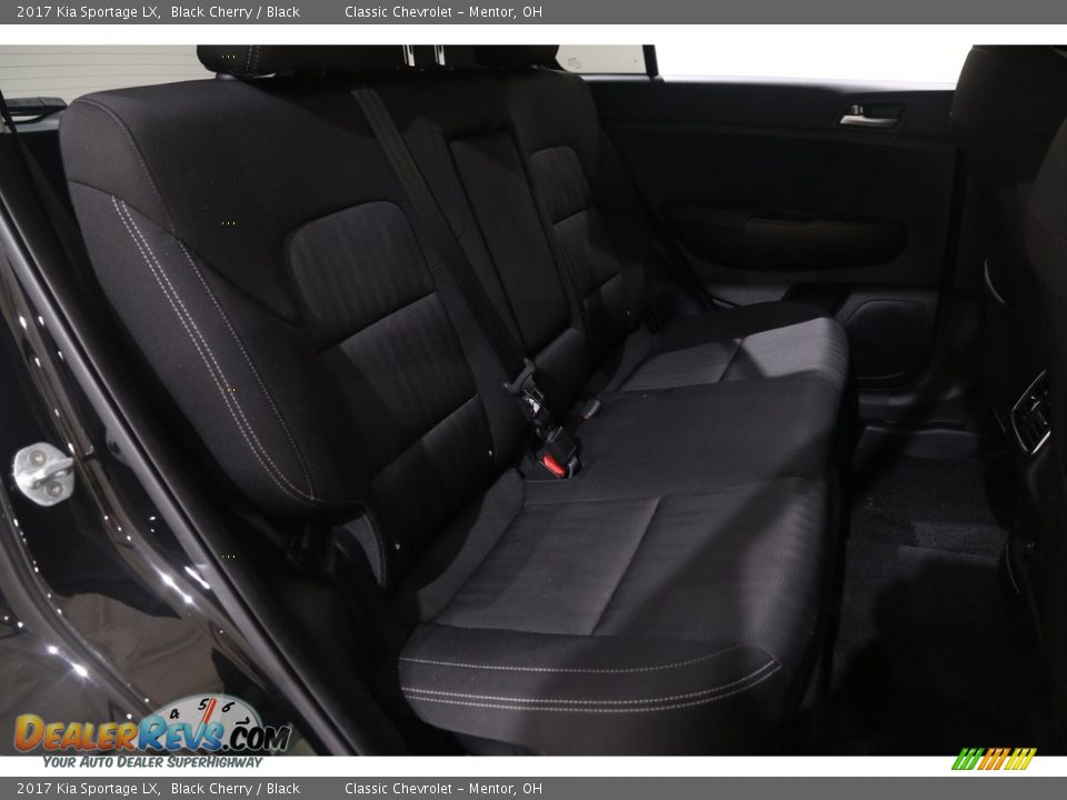 2017 Kia Sportage LX Black Cherry / Black Photo #23
