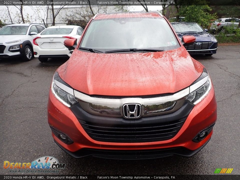 2020 Honda HR-V EX AWD Orangeburst Metallic / Black Photo #7
