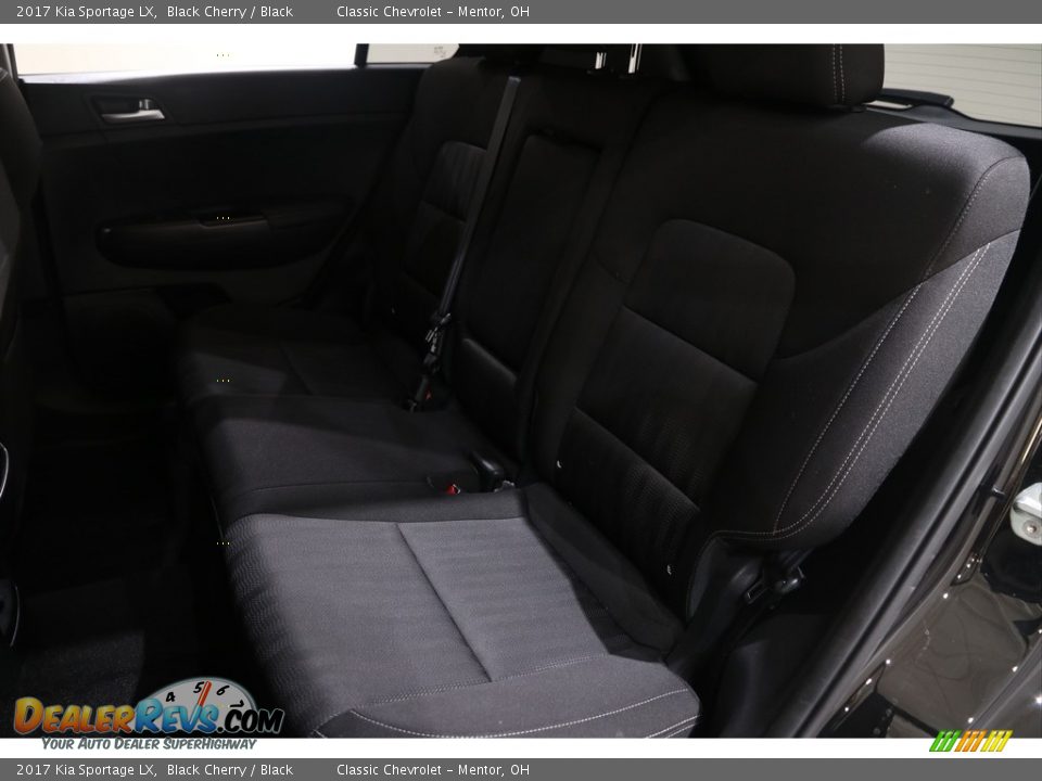 2017 Kia Sportage LX Black Cherry / Black Photo #24