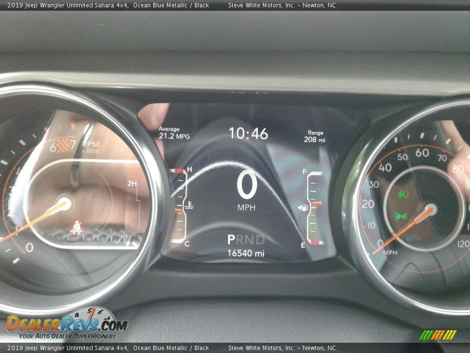 2019 Jeep Wrangler Unlimited Sahara 4x4 Ocean Blue Metallic / Black Photo #20