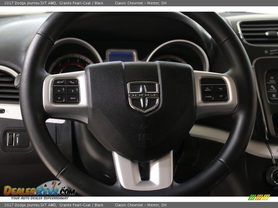 2017 Dodge Journey SXT AWD Granite Pearl-Coat / Black Photo #6