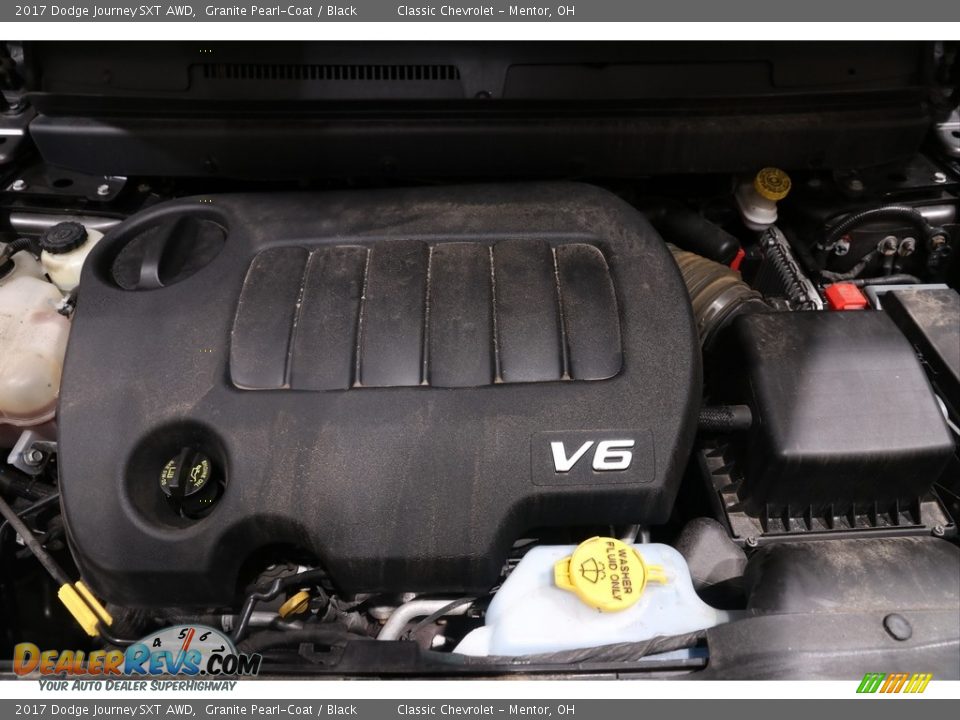 2017 Dodge Journey SXT AWD Granite Pearl-Coat / Black Photo #15