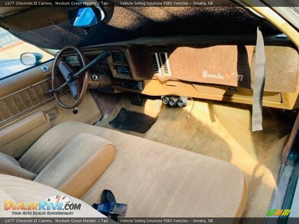 Front Seat of 1977 Chevrolet El Camino  Photo #3