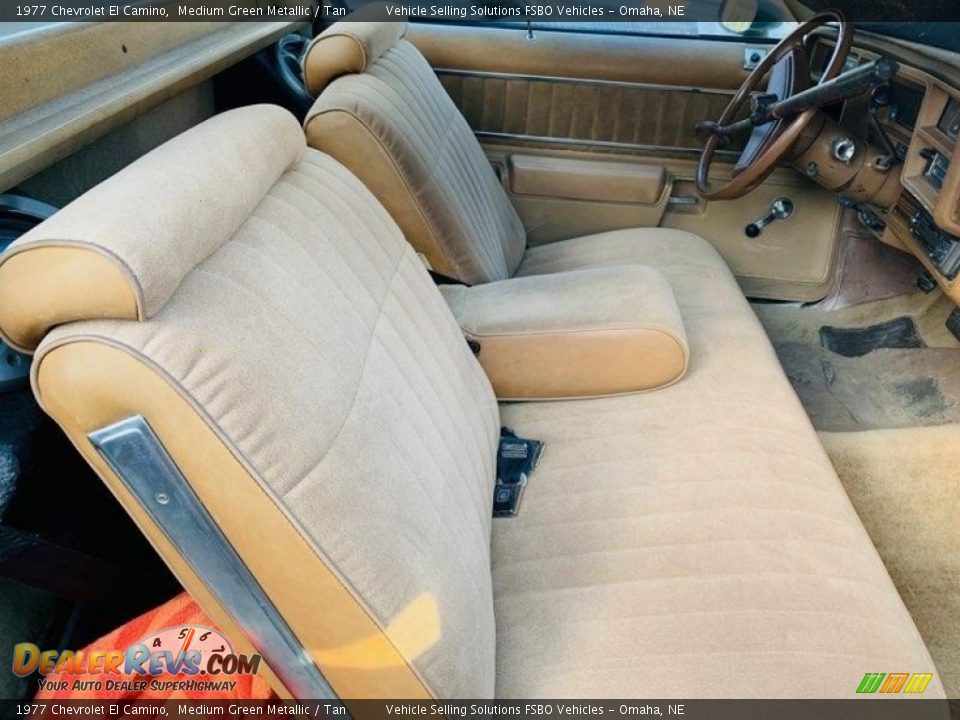 Tan Interior - 1977 Chevrolet El Camino  Photo #4