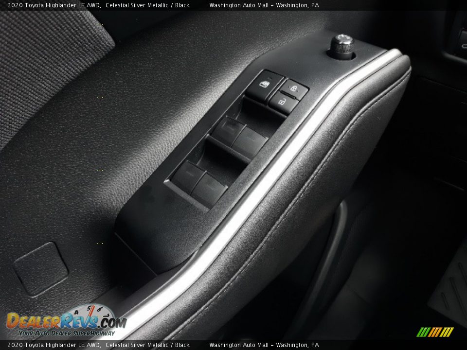 2020 Toyota Highlander LE AWD Celestial Silver Metallic / Black Photo #8