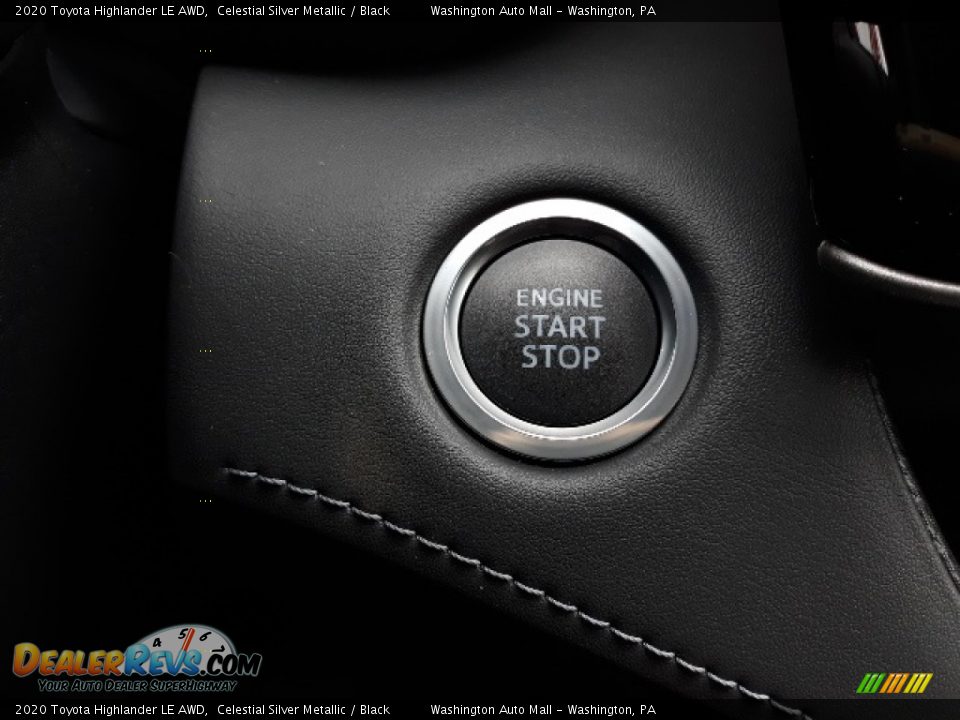 2020 Toyota Highlander LE AWD Celestial Silver Metallic / Black Photo #10
