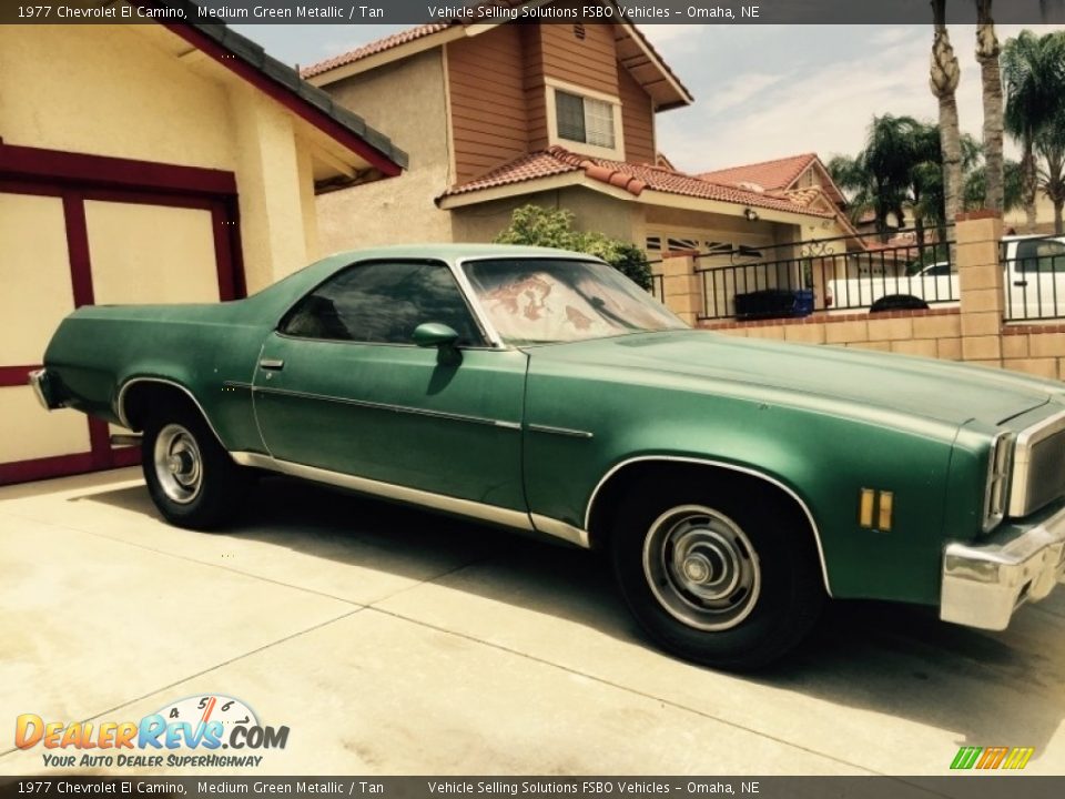 Front 3/4 View of 1977 Chevrolet El Camino  Photo #7