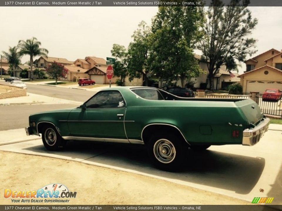 Medium Green Metallic 1977 Chevrolet El Camino  Photo #9