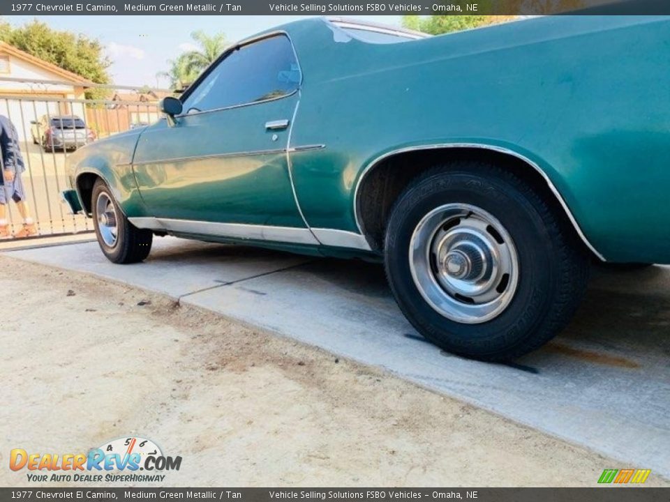 Medium Green Metallic 1977 Chevrolet El Camino  Photo #10