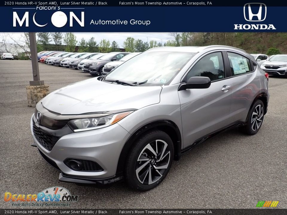 2020 Honda HR-V Sport AWD Lunar Silver Metallic / Black Photo #1