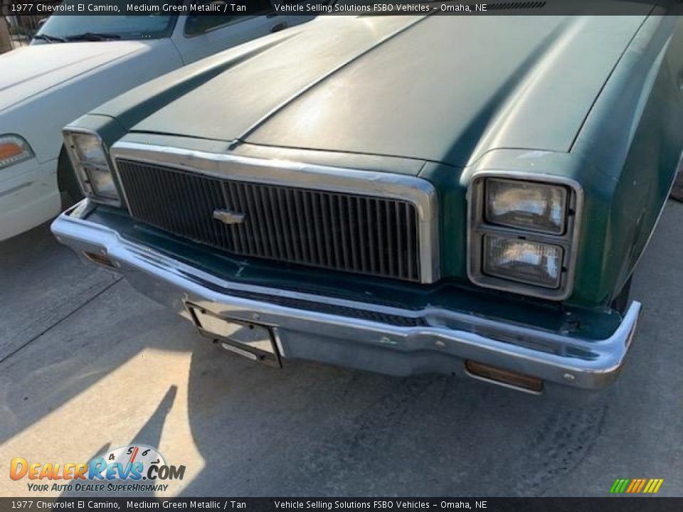1977 Chevrolet El Camino Medium Green Metallic / Tan Photo #18