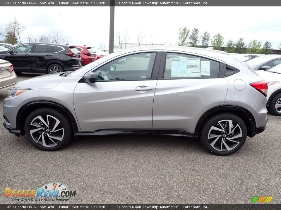 2020 Honda HR-V Sport AWD Lunar Silver Metallic / Black Photo #2