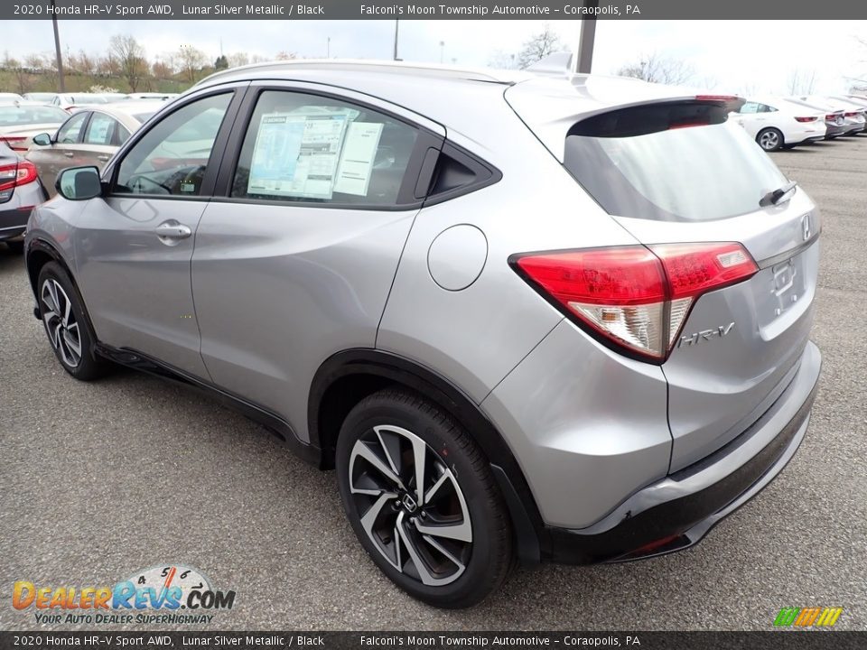 2020 Honda HR-V Sport AWD Lunar Silver Metallic / Black Photo #3