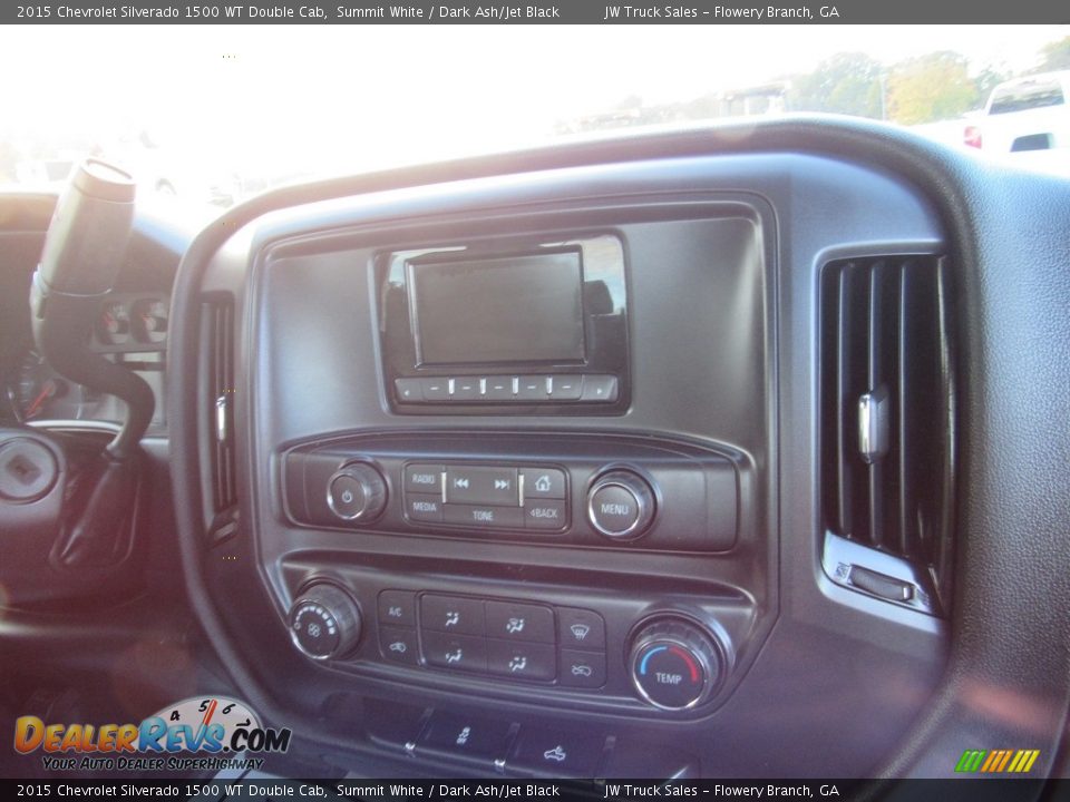 2015 Chevrolet Silverado 1500 WT Double Cab Summit White / Dark Ash/Jet Black Photo #14