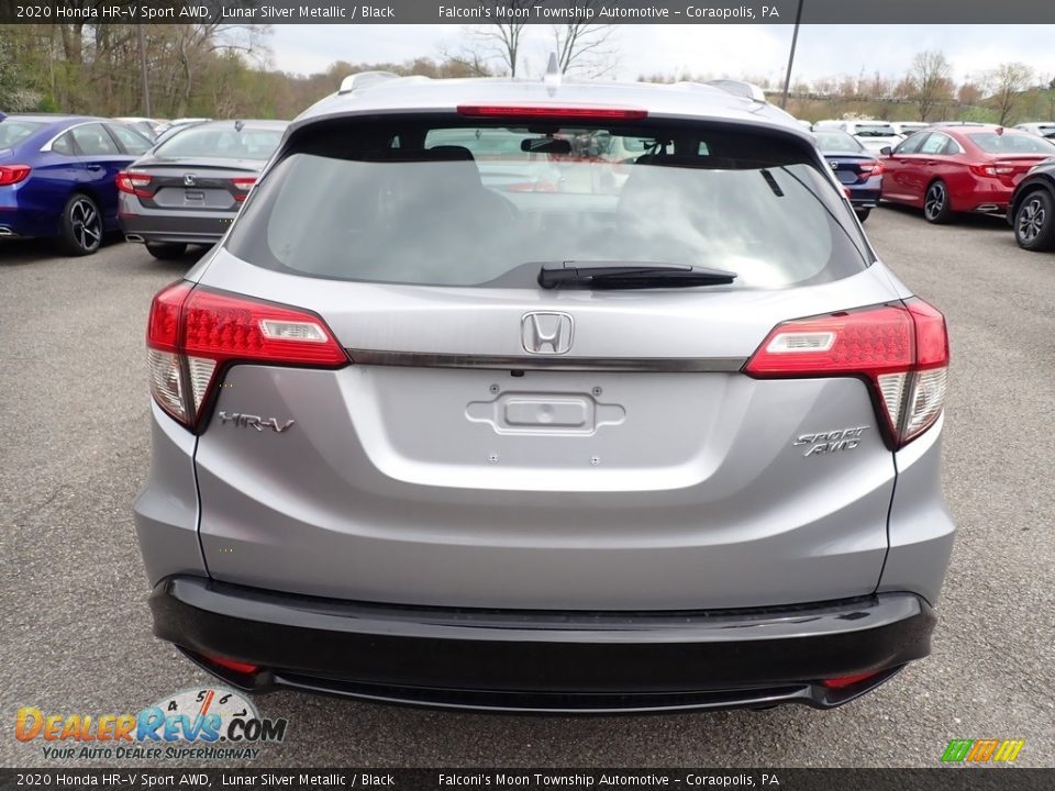 2020 Honda HR-V Sport AWD Lunar Silver Metallic / Black Photo #4