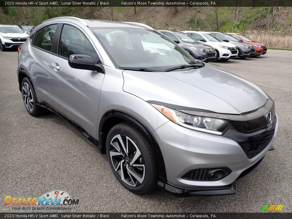 2020 Honda HR-V Sport AWD Lunar Silver Metallic / Black Photo #6