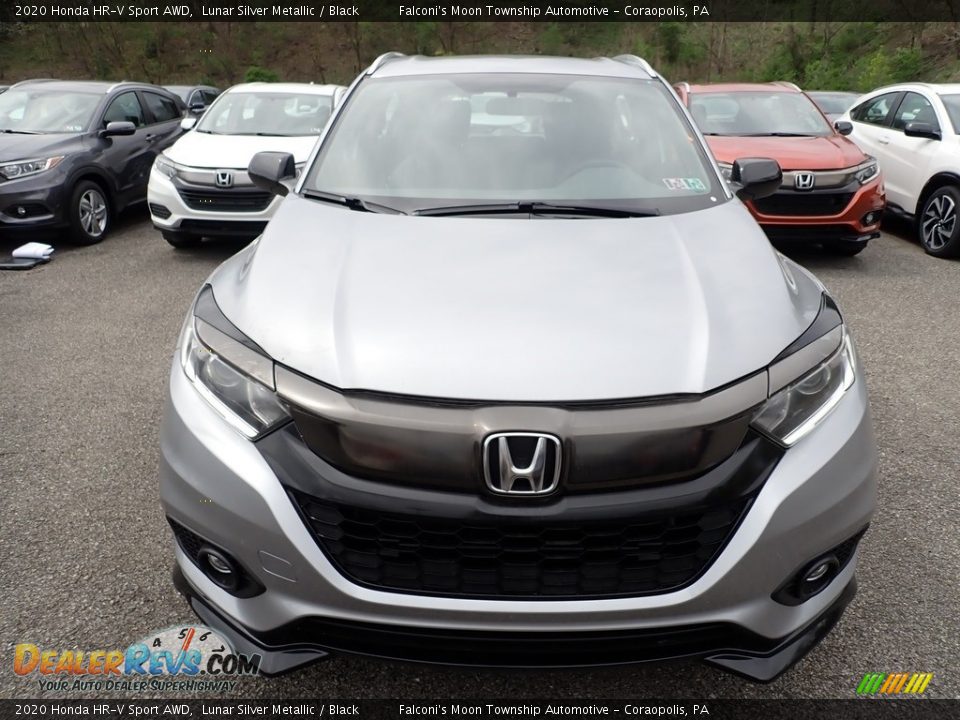 2020 Honda HR-V Sport AWD Lunar Silver Metallic / Black Photo #7