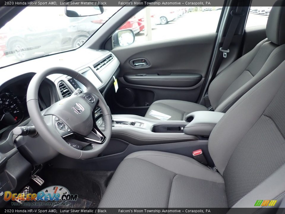 2020 Honda HR-V Sport AWD Lunar Silver Metallic / Black Photo #9