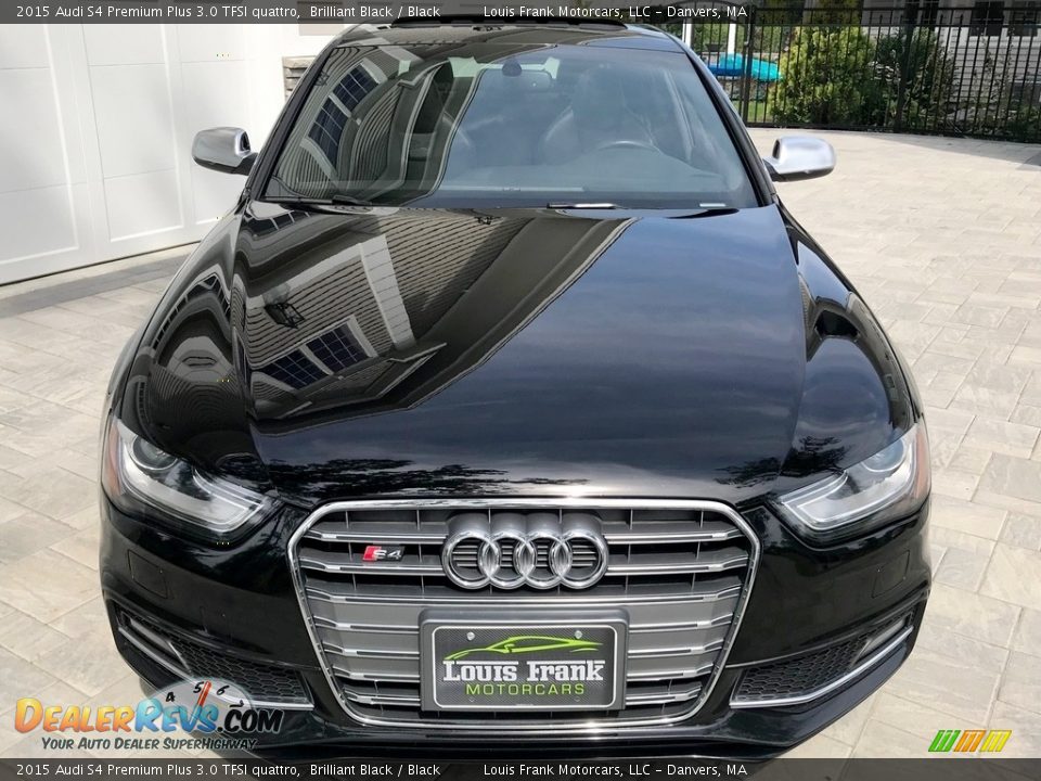 2015 Audi S4 Premium Plus 3.0 TFSI quattro Brilliant Black / Black Photo #8