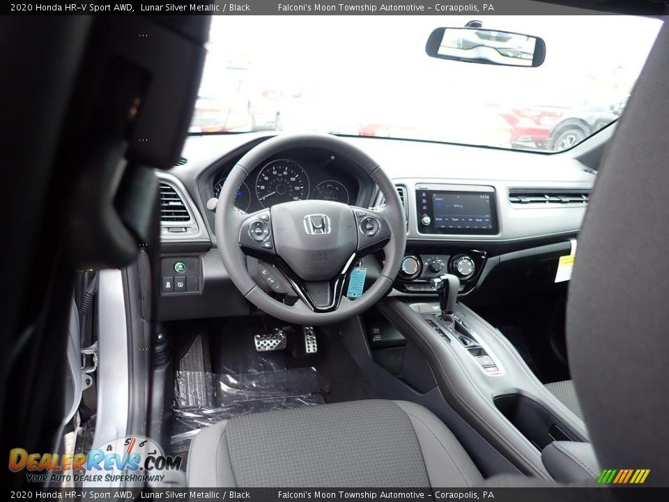 2020 Honda HR-V Sport AWD Lunar Silver Metallic / Black Photo #11