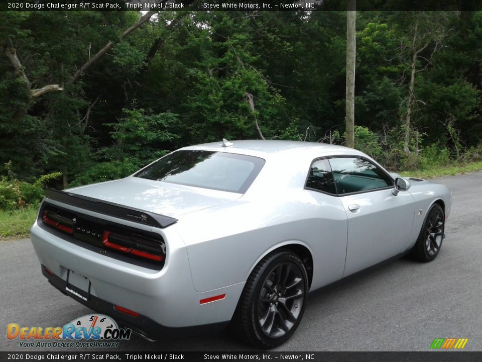 2020 Dodge Challenger R/T Scat Pack Triple Nickel / Black Photo #6